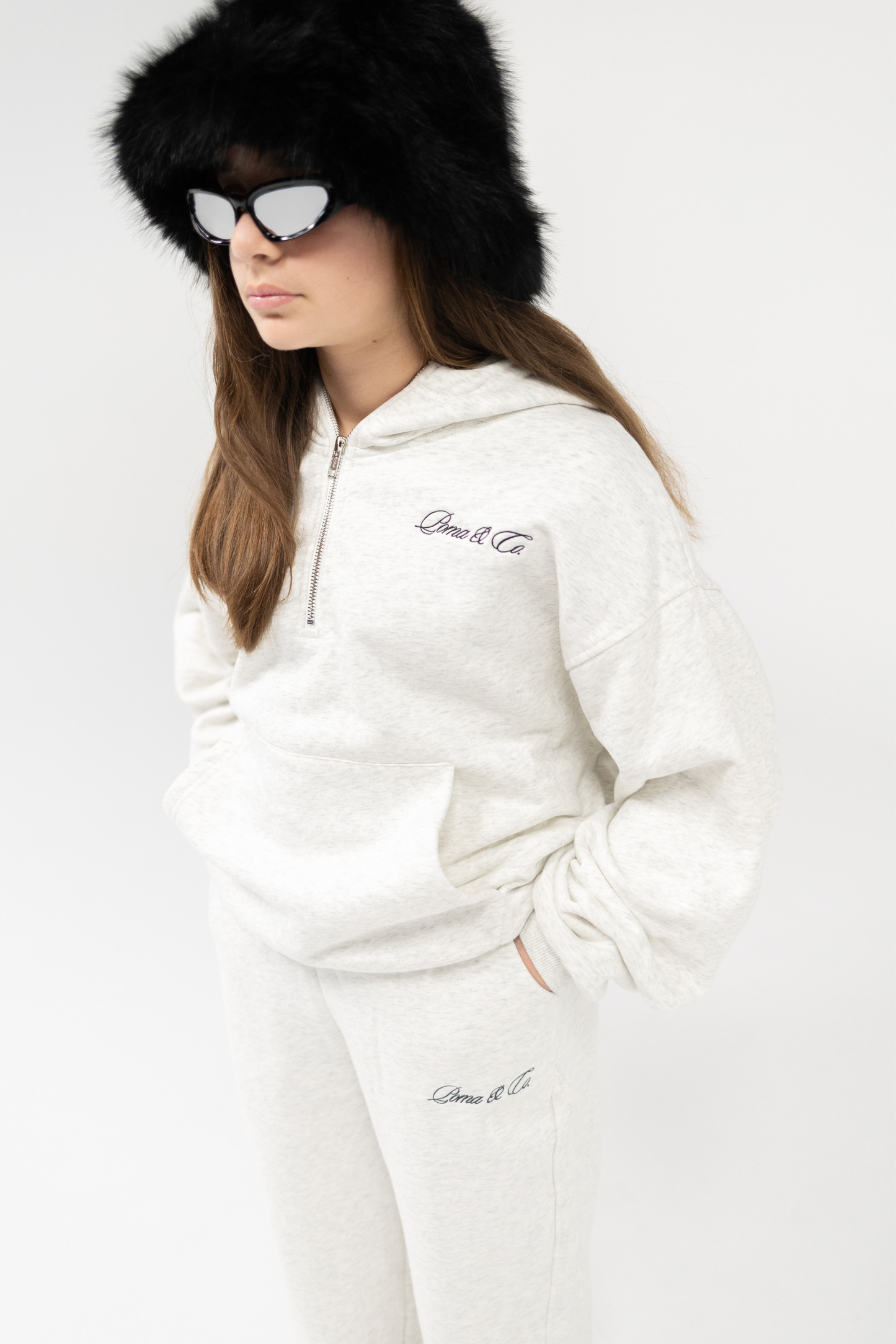 The Funnel Zip Hoodie - Arctic